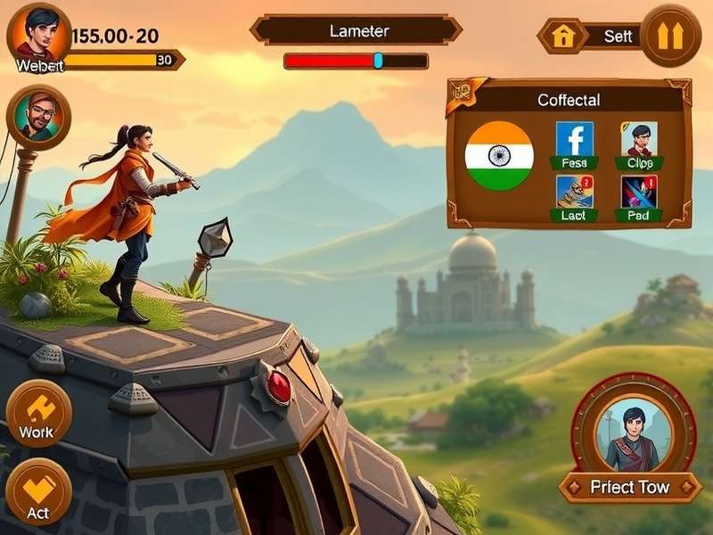 Masala Quest Master character customization screen